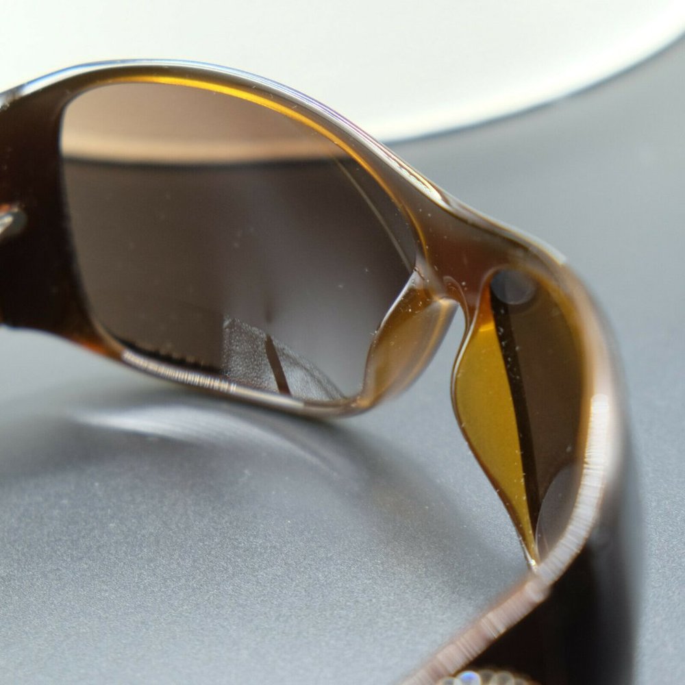 VERSACE Sunglasses 4133B 724 73 Brown Frame Lens Made in Italy - Picture 7 of 10